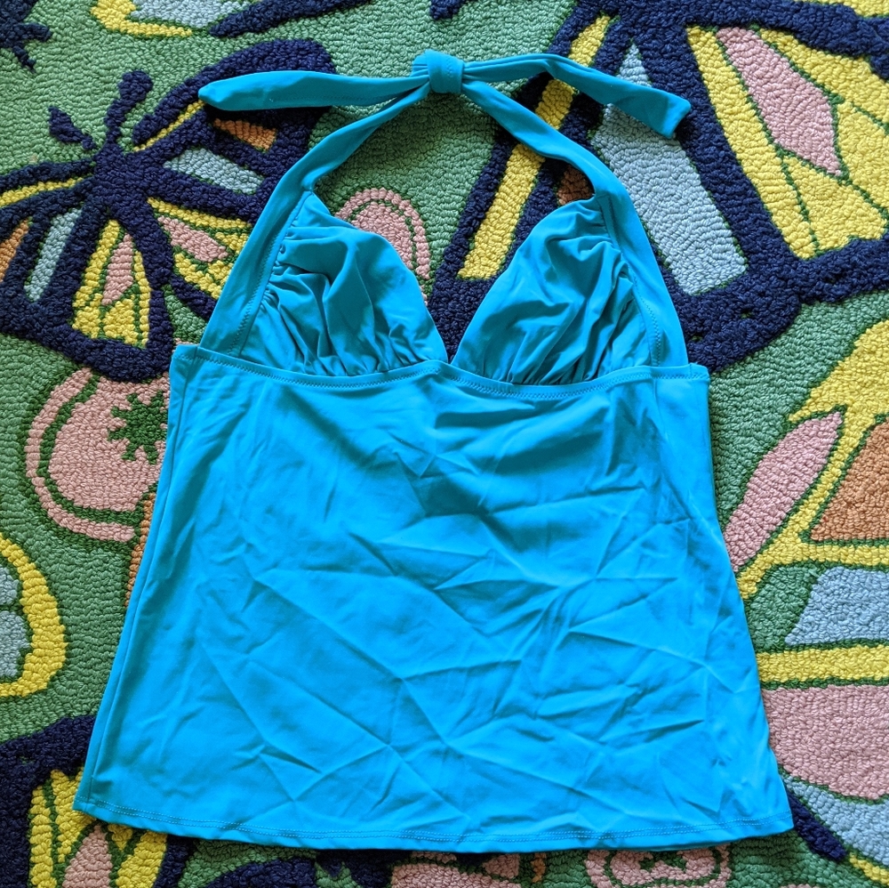 🌸J Crew halter tankini🌸